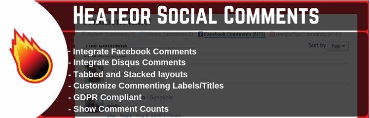 إضافة WordPress Social Comments