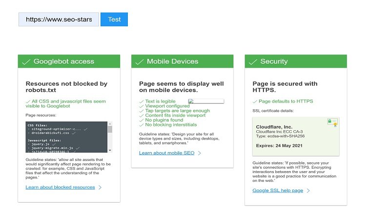 اداة Varvy Pagespeed Optimization