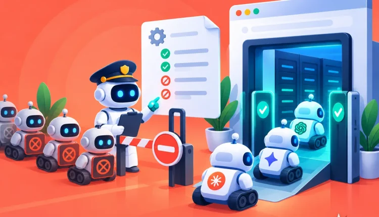 زواحف الذكاء الاصطناعي: دليل robots.txt الكامل 2026